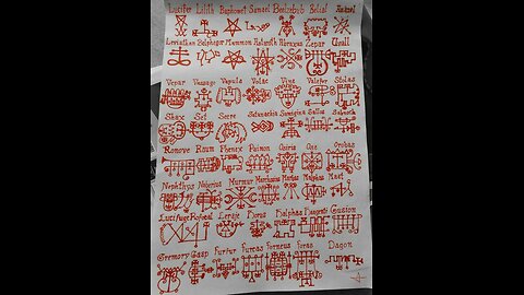 Ancient Alchemy Spells & Symbols, Halloween Special - Witchcraft