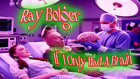 Ray Bolger - If I Had a Brain - The Wizard of OZ - Karaoke
