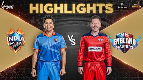 India vs England | Full Highlight | International Masters League | Colors Cineplex