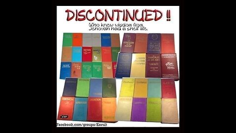 The Jehovah's Witness Rapper sings: Our books have a sell by date