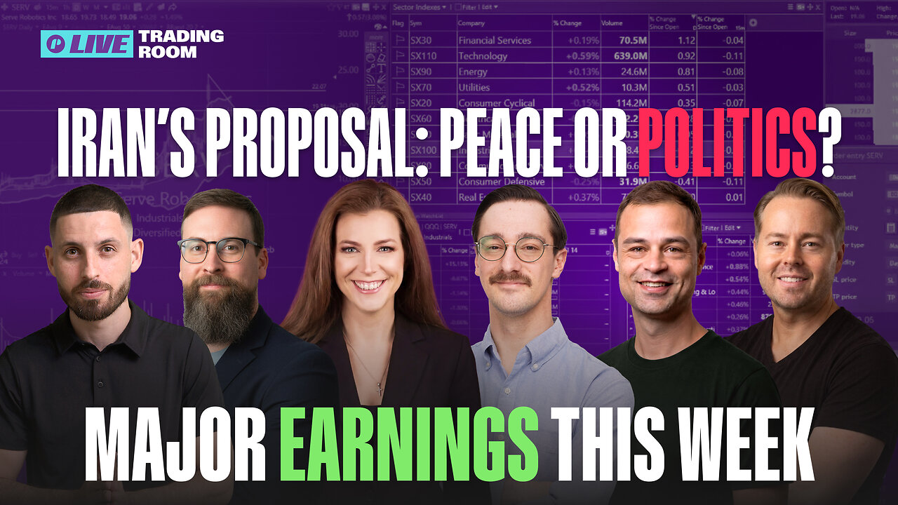 Live Trading: HOOD Earnings — MSFT, AMZN, META & GOOGL + FOMC Tomorrow | $25K Day Trading Rule, PDT