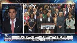Democrats are putting SCHUMER & HAKEEM in a BUZZ-SAW..but Hakeem is WHINING about a SOMBRERO