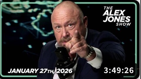 1 27 26 ALEX JONES Left Is Celebrating Trump’s So-Called “ICE Retreat” In Minnesota