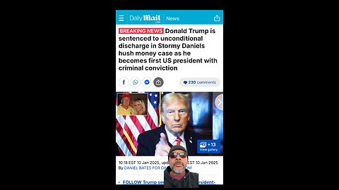 Trump Hush Monet Setencing Live!