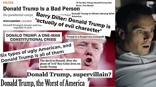 Terrible media attacks tried to stop President Donald J Trump