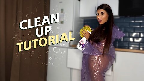 [4K] Raincoat Try-On Cleaning Haul 