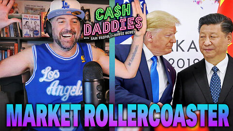 Cash Daddies #240: Market Sell Off, Paramount Eyes Warner Bros & 100% Tariffs On China @ 12pm pst