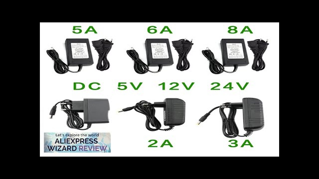 Power Supply Adapter DC 5V 12V 24V 1A 2A 3A 5A 6A Review