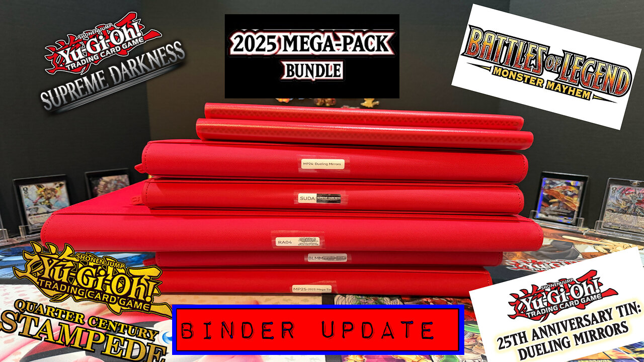 Yugioh binders update