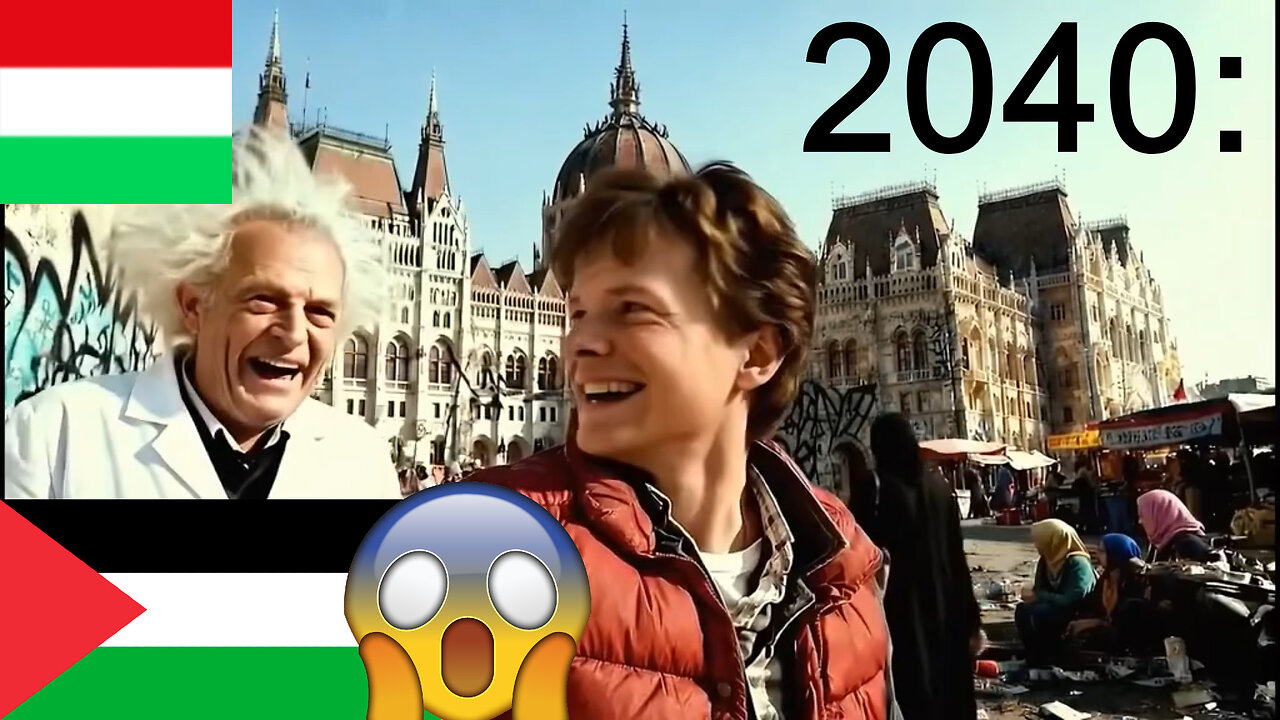 Magyar Péter 2040-re Magyarországból MIGRÁNS gettót csinál a Migrációval Vissza a Jövőbe meme videó