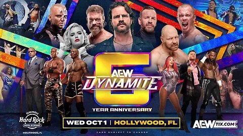 AEW Dynamite 6-Year Anniversary 2.5 Hour Special Results 01st October 2025