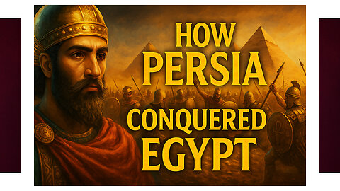 The Persian Conquest of Egypt — When Empires Collided and History Changed Forever