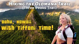 Hiking the Olomana Trail!