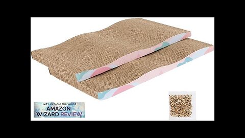 Cat Scratch Pad2 pcs Large Cat Scratcher Cardboard with Premium Reversible Scratch Review