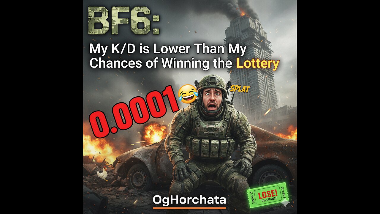 💥 BF6: My K/D is Lower Than My Chances of Winning the Lottery 💥