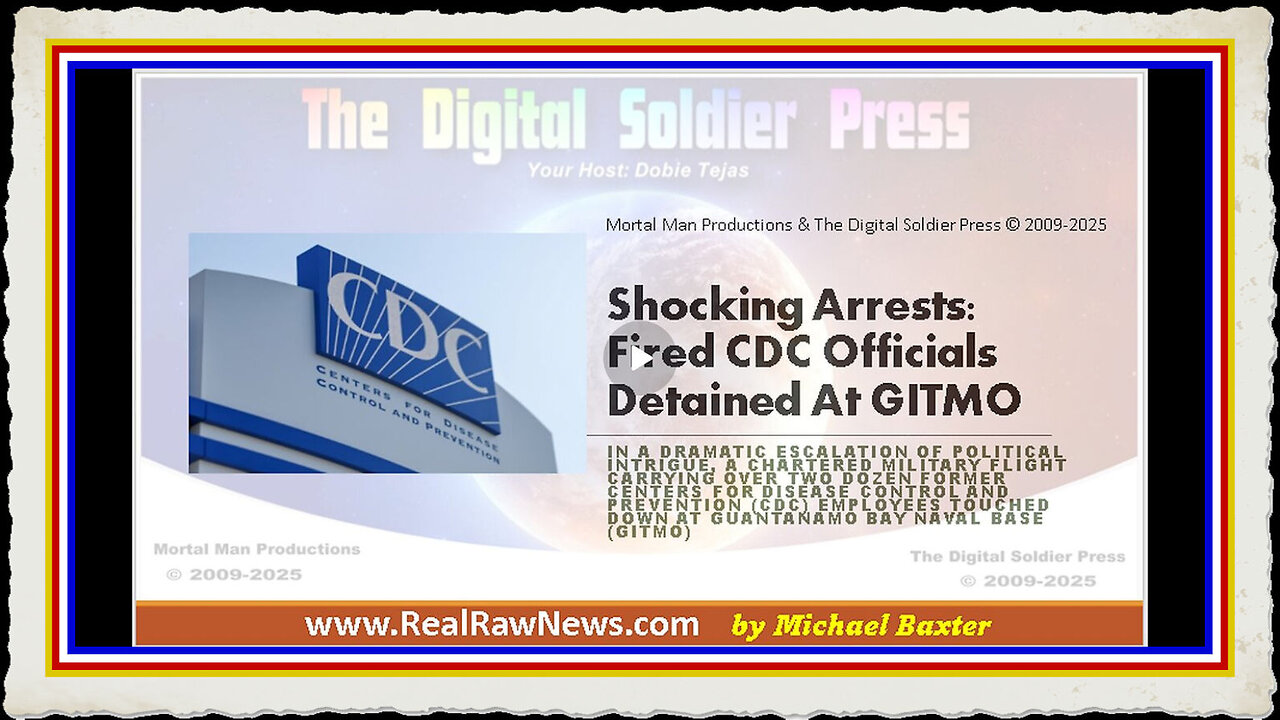Shocking Arrests Fired CDC Officials Detained at GITMO