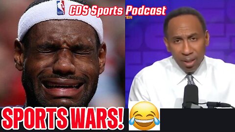 THIN SKINNED Lebron James Goes Will Smith CURSES Out Stephen A Smith Courtside DURING Lakers Game!