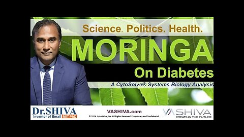 Dr.SHIVA™: Moringa on Diabetes @CytoSolve Systems Analysis(06/24)