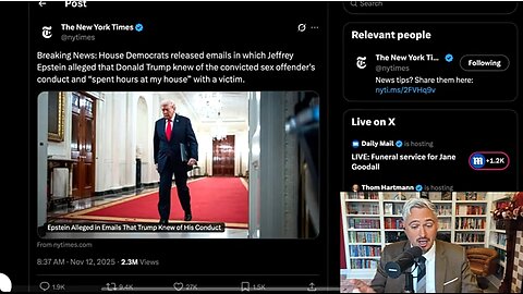MAJOR BREAKING: TRUMP ‘SPENT HOURS’ WITH VICTIM AT EPSTEIN’S HOUSE! 💣