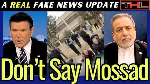 A REAL Fake News Update | Iran's Foreign Minister Exposes Mossad Riots Plot to Fox News Audience