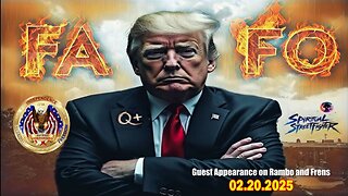 Patriot Underground & Joe Rambo BIG Intel Feb 20: "Discuss Q, Trump & the Great Awakening"