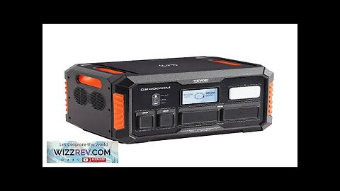 VEVOR Portable Power Station Solar Generator 1843Wh 2400W with 13 Charging Ports Review