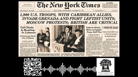 #OnThisDay October 25, 1983: Caribbean Strike