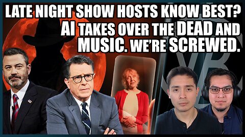 AI Music, Late Night Hosts Are Annoying, and AI Avatar App Resurrects the Dead! | VB Recap Ep. 17