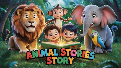 Animal Friends Stories in Rhyme 🦁🐼 | Kids Rhymes | Tiny Tots