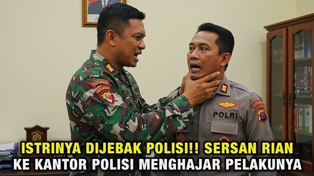 VIRAL‼️POLISI INI APES KARENA MENJEBAK ISTRI DARI SEORANG TENTARA‼️DAN INILAH YANG TERJADI