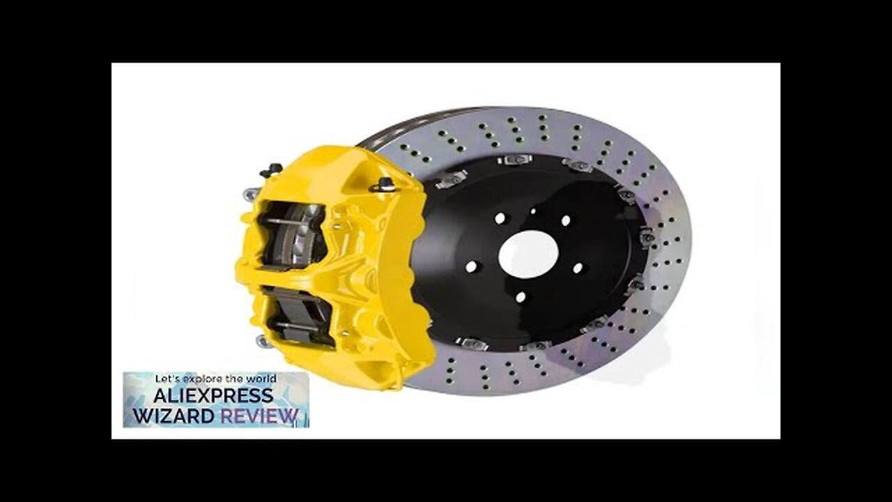 Car GT6 Big Brake Kits 6 Pot Caliper Cover with Drilled Review