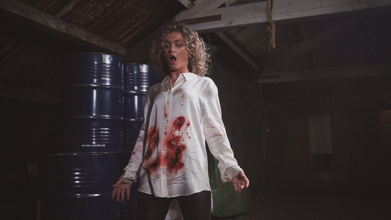 The Mentalist Part 3 TRAILER - two cops dressed in silk satin shot with machine gun