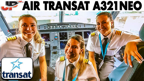 Airbus A321neo Max Fuel for nonstop Lima to Toronto in Air Transat cockpit