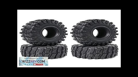 4PCS 1.9 Inch Upgraded Tyres for 1/10 TRX4 SCX10 RC Car Rock Review