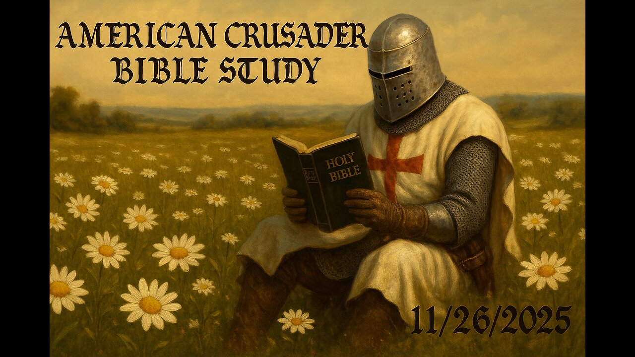 American Crusader Bible Study - Mathew Chapter 13 | If You Turn to Him, He Will Heal You!