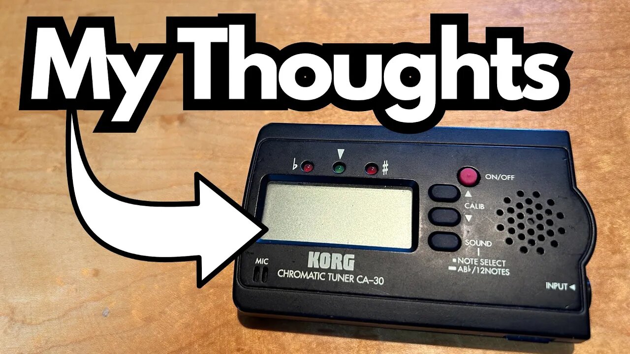 Korg CA-30 Tuner - My Thoughts After 10 Years