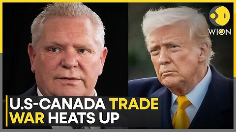 US-Canada Trade War: Canada Backs Down From 25% Electricity Surcharge After Trump Threat | WION