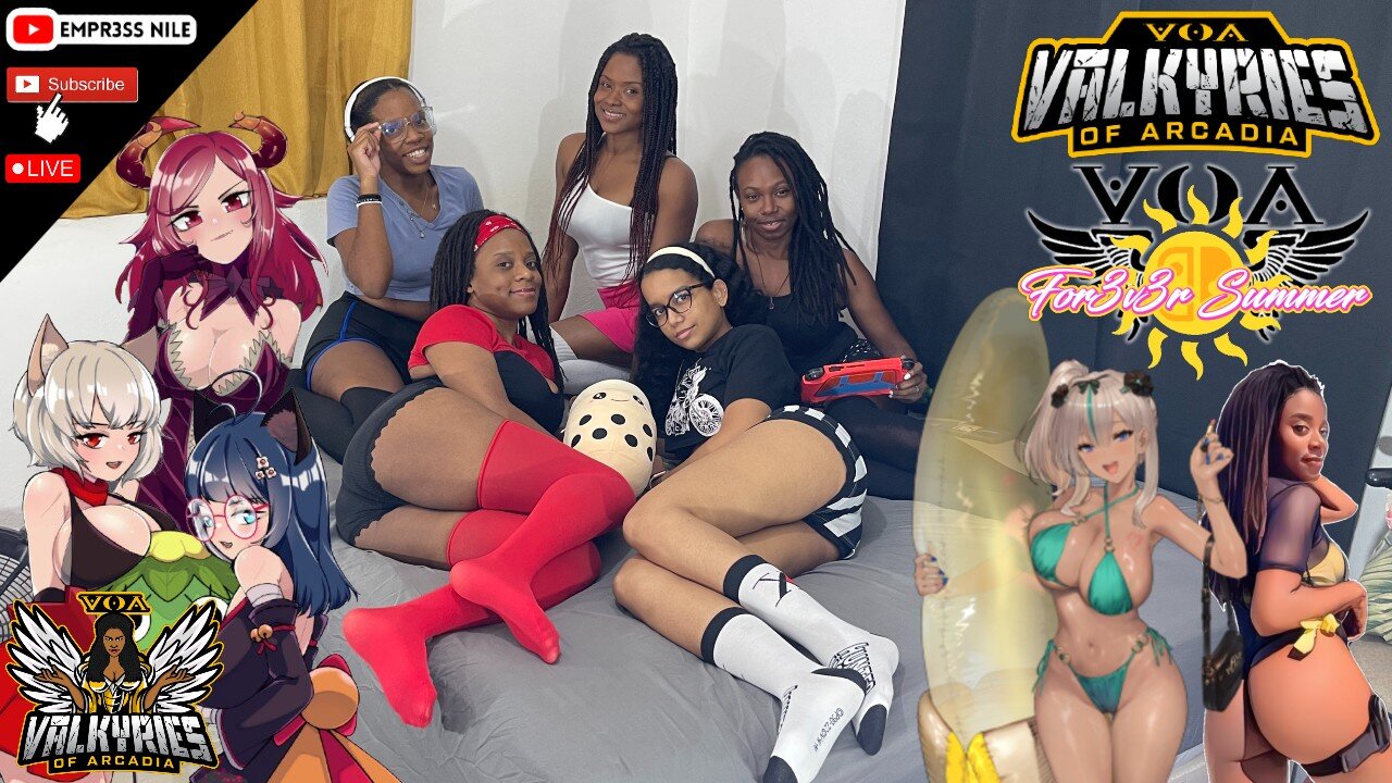 Bed Lounge Game and Chat #1,084 - FOR3V3R SUMMER FRIDAY: FAN SERVICE STREAM