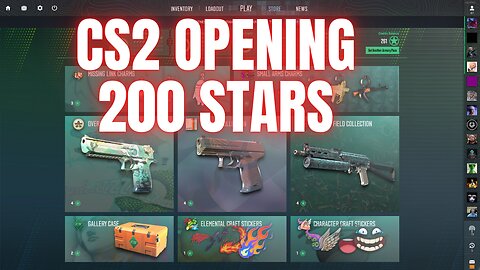 Armory Pass CS2 Opening 200 Stars