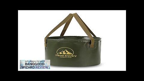 20L Collapsible Bucket Folding Large Capacity Leakproof Huge Loading Fishing Bucket Camping Review