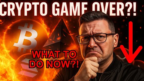 Bitcoin CRASH NOW!! It's All Over For Crypto??