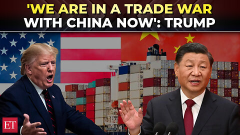 America is in trade war with China': Trump makes big declaration amid tariff tensions with Beijing