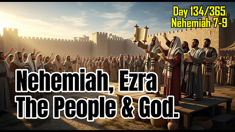 Day 134/365 - Ezra Makes The People Cry - Nehemiah Intervenes #nehemiah #bible