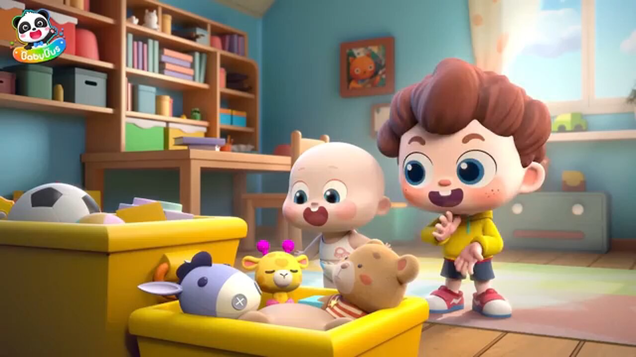 Playing with Balloons | Balloon Pop Song | Educational | Nursery Rhymes & Kids Songs | BabyBus