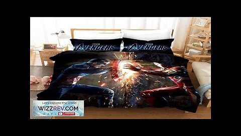 The Avengers Iron Man Fighting Captain America Bedding Set Review