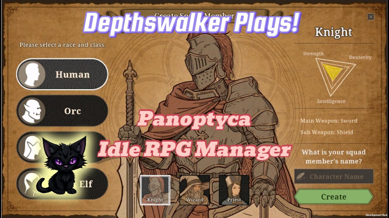 Panoptyca idle RPG: Depthswalker Plays!
