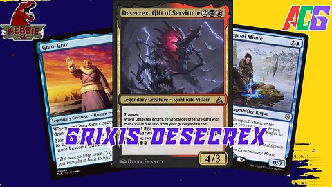 Grixis Desecrex | Magic the Gathering Arena | Avatar | Pioneer Gameplay