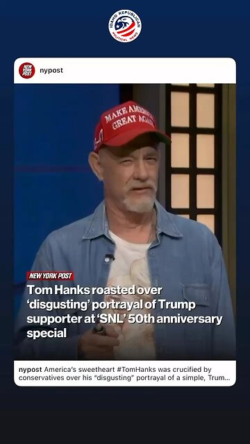 Tom Hanks Mocks Trump Supporters