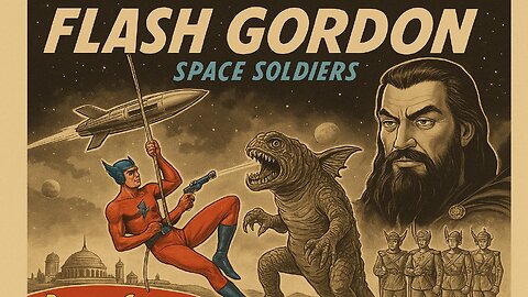 Flash Gordon: Space Soldiers – Episode 8: Tournament of Death (1936) - Buster Crabbe's Arena Battle for Survival