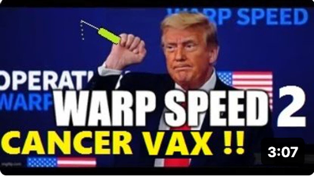 TRUMP PUSHING VAX AGAIN !! JUST REMEMBER WHAT HAPPENED LAST TIME !!